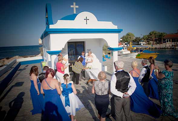 rhodes weddings ceremony venue st apostolos main